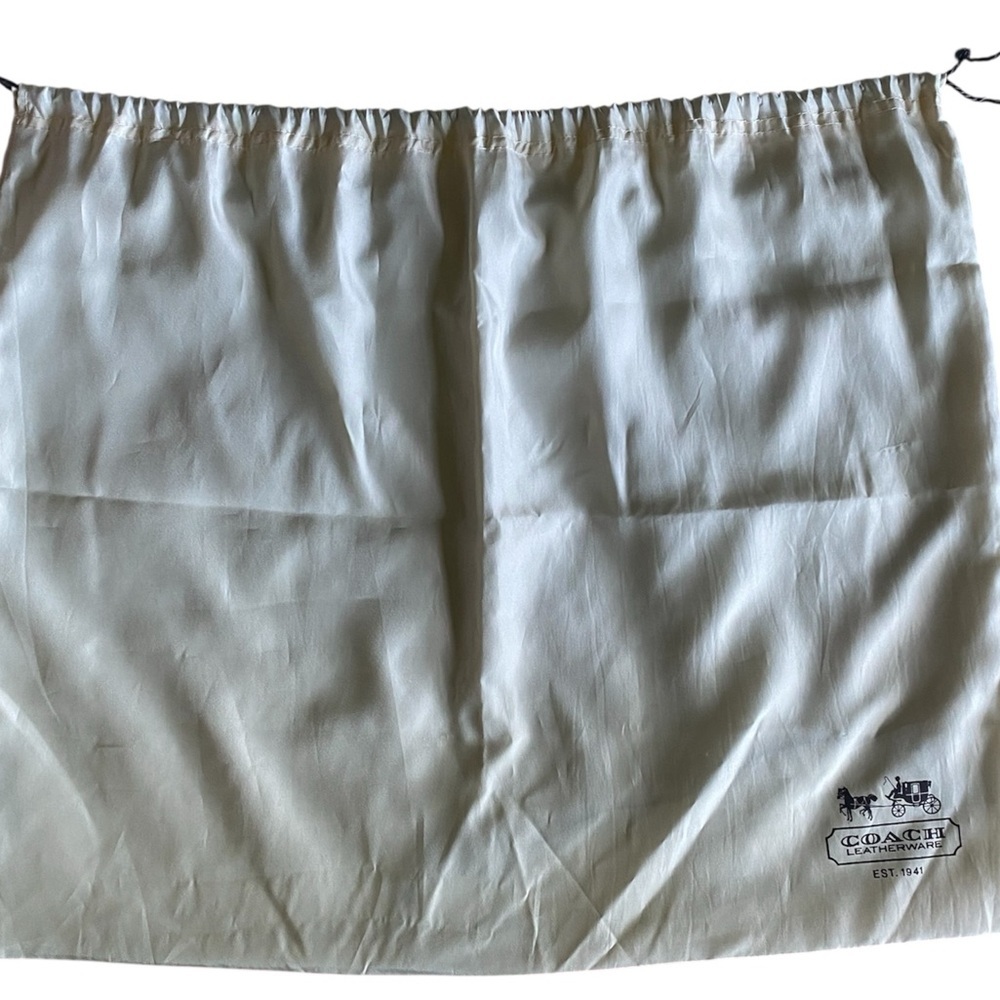 COACH IVORY DUST BAG
